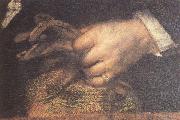 Details of The Sampling Officials of the Amsterdam Drapers' Guild (mk33) REMBRANDT Harmenszoon van Rijn